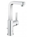 Torneira de banheiro Grohe Lineare, bica alta de 28 mm, conjunto de válvula em L