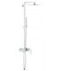 Sistema de chuveiro Grohe Sistema de chuveiro monocomando Eurocube 230 mm