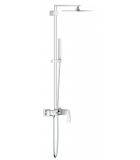 Sistema de chuveiro Grohe Sistema de chuveiro monocomando Eurocube 230 mm