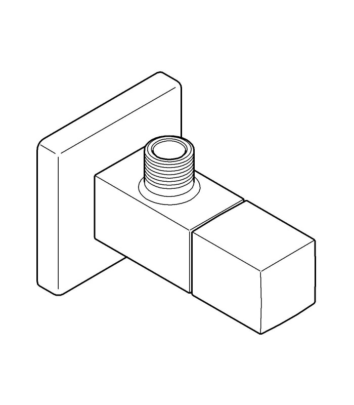 Compra online Peças de reposição profissionais e peças Grohe Eurocube torneira de pia com corte de 1/2" en oferta al mejor precio