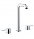 Torneira de banheiro Grohe Essence, misturador de lavatório de parede, 3 h