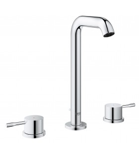 Torneira de banheiro Grohe Essence, misturador de lavatório de parede, 3 h