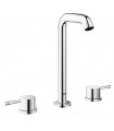 Torneira de banheiro Grohe Essence, misturador de lavatório de parede, 3 h