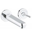 Grifería para baño Grohe Eurodisc Joystick lavabo mural caño 230mm L