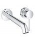 Torneira misturadora de lavatório de parede monocomando Grohe Essence com bica L de 230 mm (19967001)