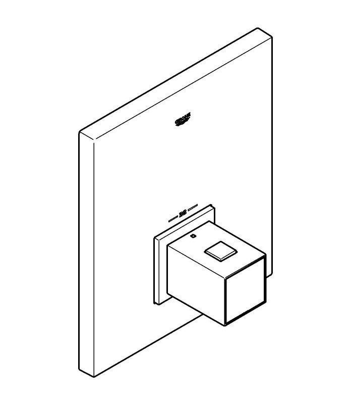 Compra online Termostato Grohe Grohtherm Cube termostato emp central en oferta al mejor precio