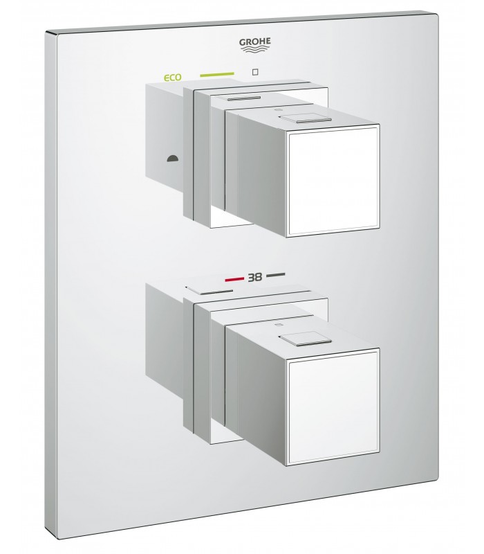 Compra online Termostato Grohe GTH Cube Termostato Emp baño ducha Aquad en oferta al mejor precio