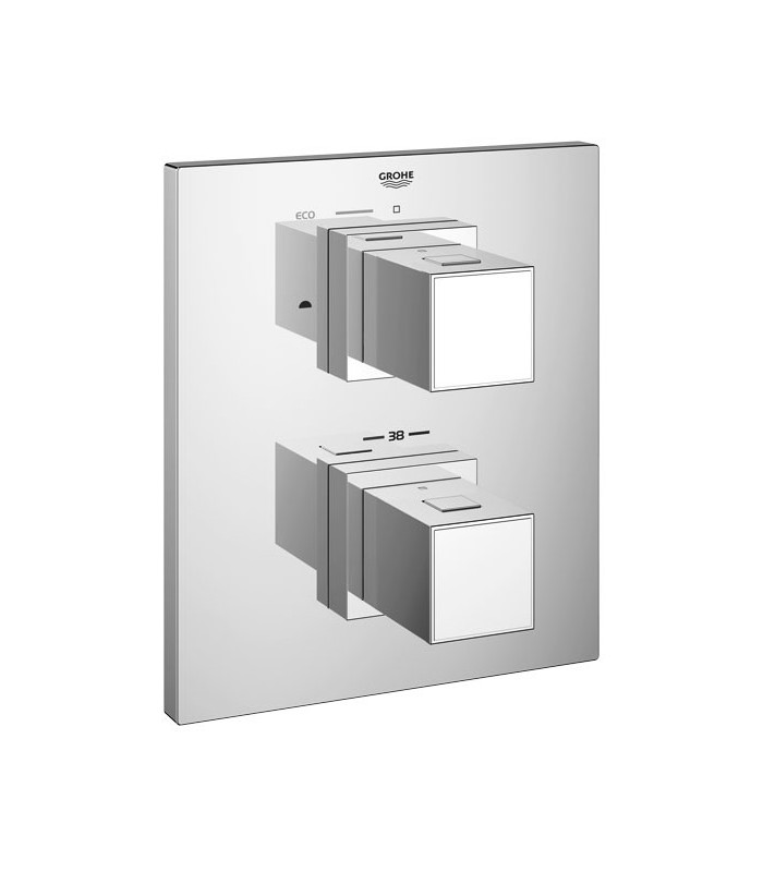 Compra online Termostato Grohe GTH Cube Termostato Emp baño ducha Aquad en oferta al mejor precio