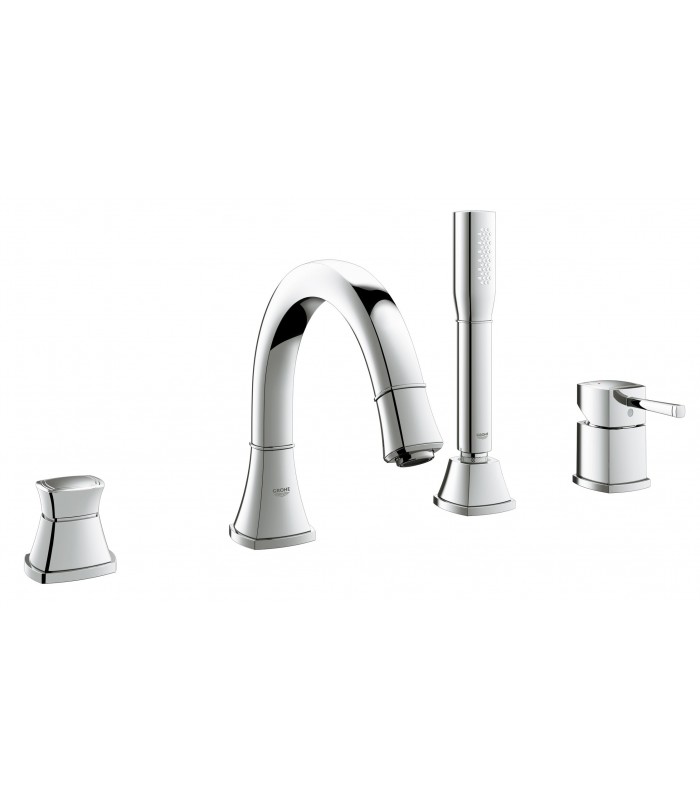 Compra online Torneiras de banheiro Grohe Grandera Misturador de banheira monocomando 4 furos en oferta al mejor precio