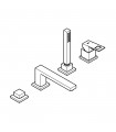 Grifería para baño Grohe EUROCUBE COMB. monomando BAÑERA 4 AG.