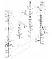 Torneira para banheiro Grohe EUROCUBE COMB. BANHEIRA monocomando 4 AG.