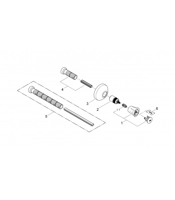 Compra online Válvula de controle Grohe Costa L índice vermelho en oferta al mejor precio