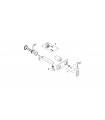Torneira monocomando para lavatório Grohe Quadra de parede 153mm S