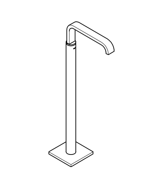 Compra online Grifería para baño Grohe Allure caño bañera pie autop.(nec.45984) en oferta al mejor precio