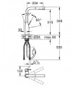 Monomando de cocina Grohe Essence (30270000)