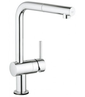 Monomando de fregadero electrónico Grohe Minta Touch  1/2"de ducha