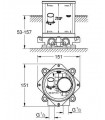 Recambios Grohe Base empotr. para caño de bañera de pie Ref: 45984001