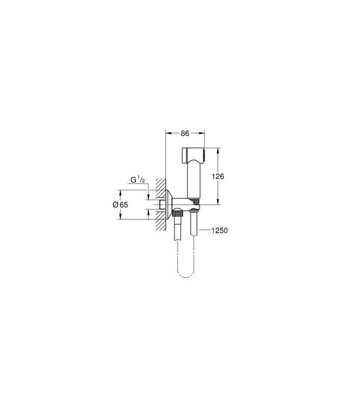 Compra online Conjunto de chuveiro Grohe Sena Trigger Spray 35 (26332000) en oferta al mejor precio