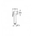 Grohe Teleducha 1 chorro Tempesta-F Trigger Spray 30 (27512001)