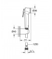 Conjunto de ducha Tempesta-F Trigger Spray 30 (27812IL1)
