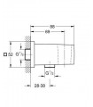Grohe Euphoria Cube Codo de salida de 1/2"