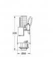 Válvula de descarga Grohe Dual Flush 1,00m / 0,80m 42774