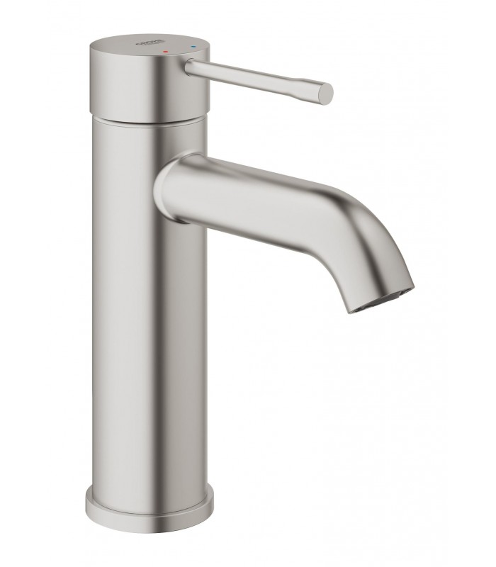 Compra online Misturador monocomando Grohe Essence ou misturador de lavatório com bica curva suave e fosca en oferta al mejor precio
