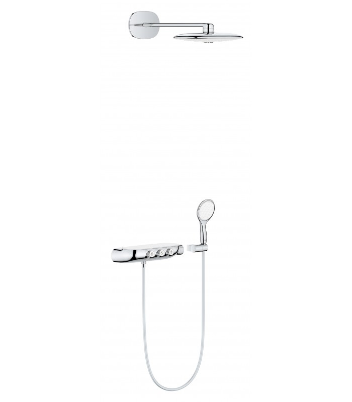 Compra online Sistema de chuveiro de parede Grohe Rsh Smar 360 DUO branco en oferta al mejor precio