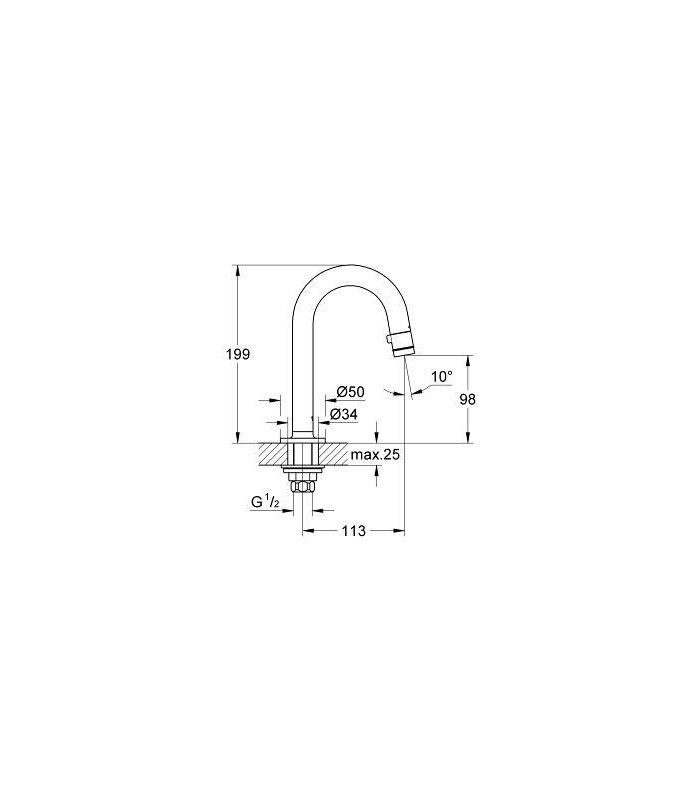 Compra online Universal pillar tap 1/2" (20201000) en oferta al mejor precio