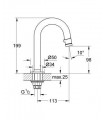 Universal pillar tap 1/2" (20201000)