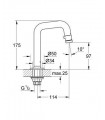 Universal pillar tap 1/2" (20202000)