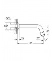 Grifo mural Universal 1/2" (20203000)