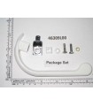 Recambios profesionales GROHE Palanca Zedra blanca