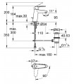 Grohe Eurodisc Cosmopolitan Monomando de lavabo 1/2" Tamaño S