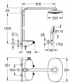 Rainshower System SmartControl 360 DUO Sistema de ducha con termostato incorporado