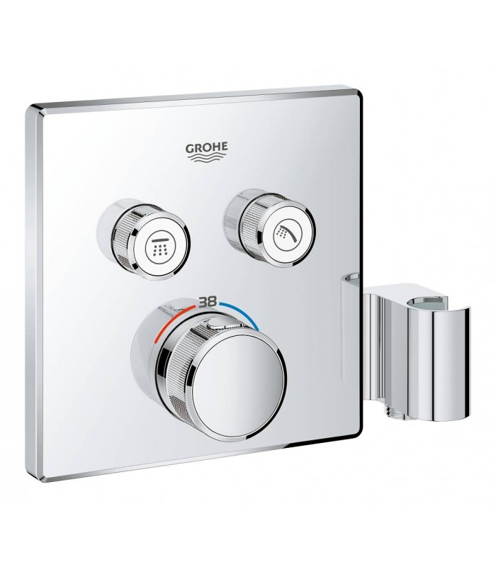 Compra online Grohtherm SmartControl Termostato empotrado con 2 llaves y soporte de ducha integrado en oferta al mejor precio