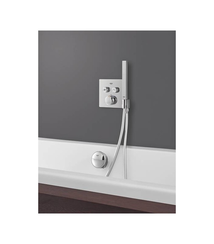 Compra online Grohtherm SmartControl Termostato empotrado con 2 llaves y soporte de ducha integrado en oferta al mejor precio