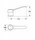 Recambios profesionales GROHE Palanca Medical 170 Mm P/33802-804