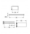 Recambios y colectividades longación SmartControl Universal Grohe (14048000)