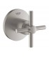 Torneira de passagem externa com manopla cruzada Atrio New Grohe (19069DC3)