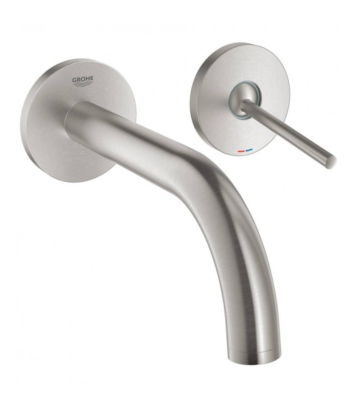 Compra online Misturador de lavatório de parede Atrio New S-Size 180mm com joystick Grohe (19287DC3) en oferta al mejor precio