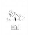 Lineare monom lavabo mural caño 153 mm Grohe (19409001)
