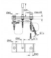Lineare Comb bañera 3 agujeros Grohe (19965001)