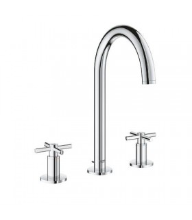 Atrio New Batería de lavabo1/2" M-Size maneta en cruz Grohe (20008003)