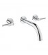 Misturador de lavatório de parede Atrio New 1/2" S-Size Grohe (20169003)