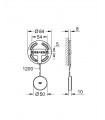 Extensior for Grohe Sense Grohe (22506LN0)
