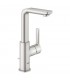 Linare monom lavabo L con vaciador DC Supersteel mate Grohe (23296DC1)