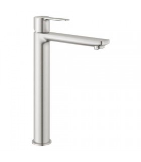 Lavatório monocomando linear XL corpo liso DC Supersteel mate Grohe (23405DC1)