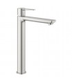 Lavatório monocomando linear XL corpo liso DC Supersteel mate Grohe (23405DC1)