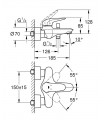 Eurostyle New monom. baño ducha solid Grohe (23726LS3)